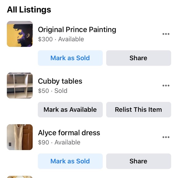 Amanda Massey on MarketPlace by Facebook - Picture 1 of 2